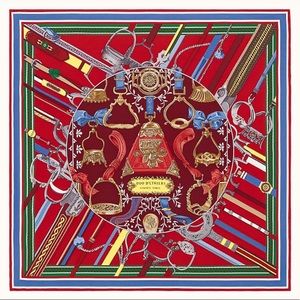 Hermès Cashmere Scarf Duo d'Etriers cashmere shawl